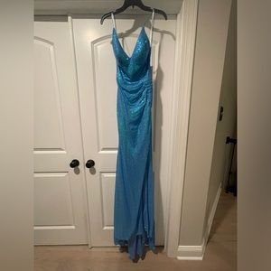 STELLA sequin maxi dress (prom dress)
